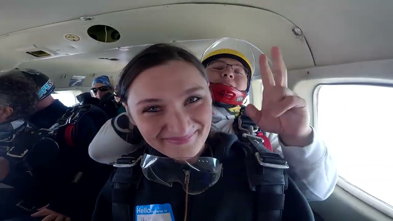 Hailey Bell - Tandem Skydive at Skydive Indianapolis