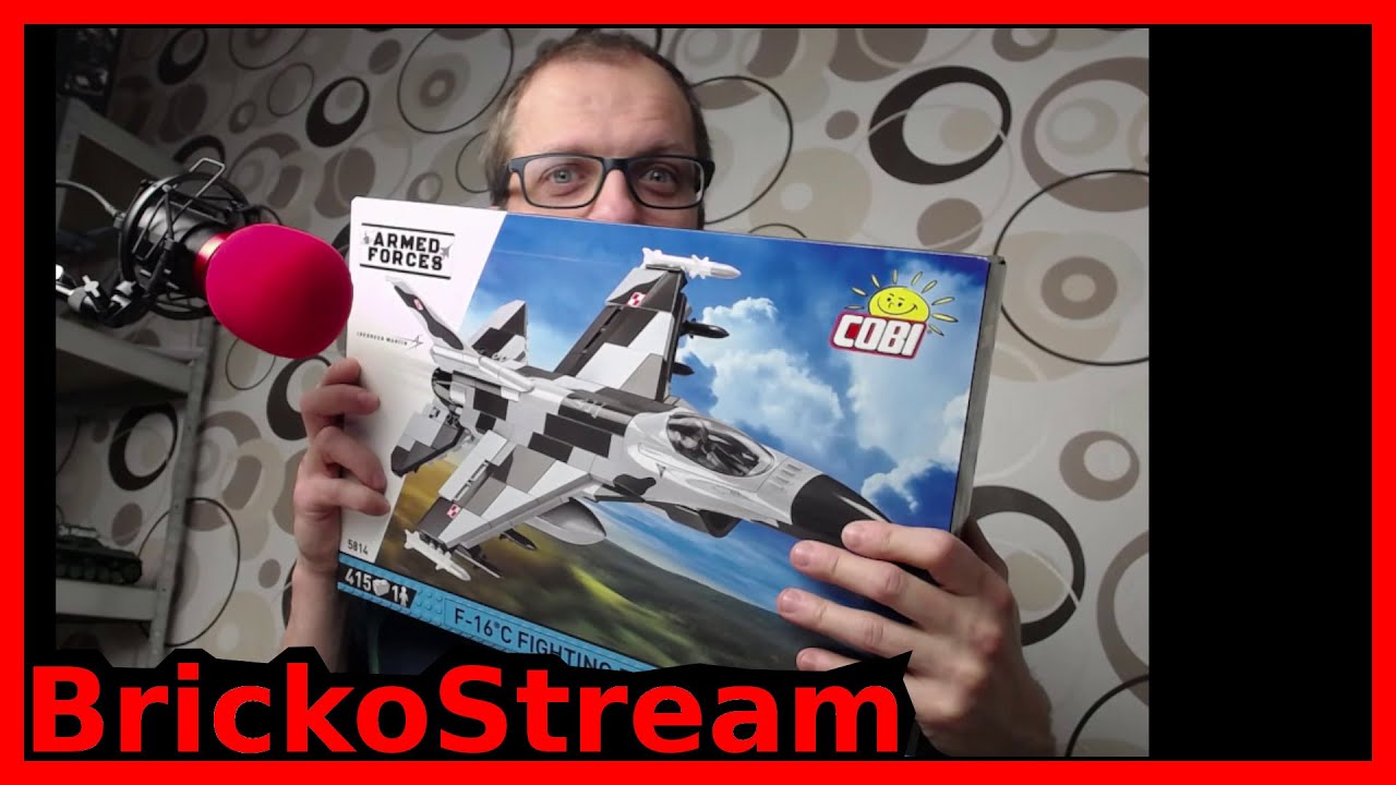 BrickoStream - COBI F-16 początek