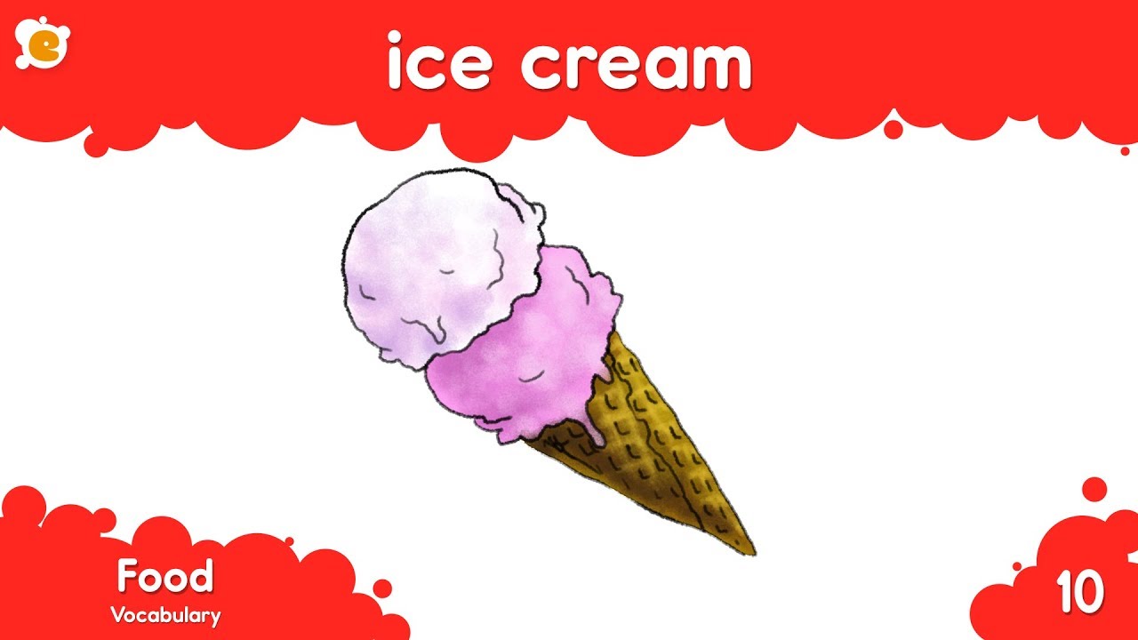 Fun Food Chant - Learn 24 Foods - Kids Learn English