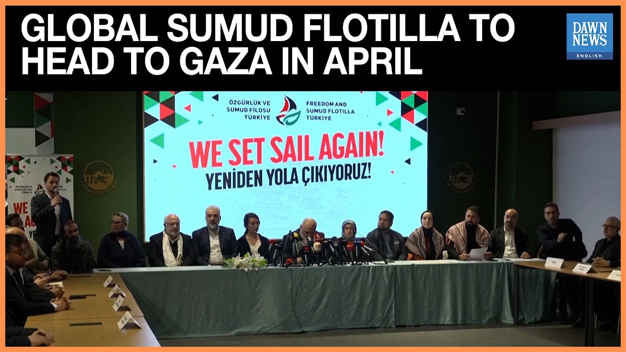 Activists Announce Over 100-Ship Flotilla Set to Sail to Gaza from Spain on April 12