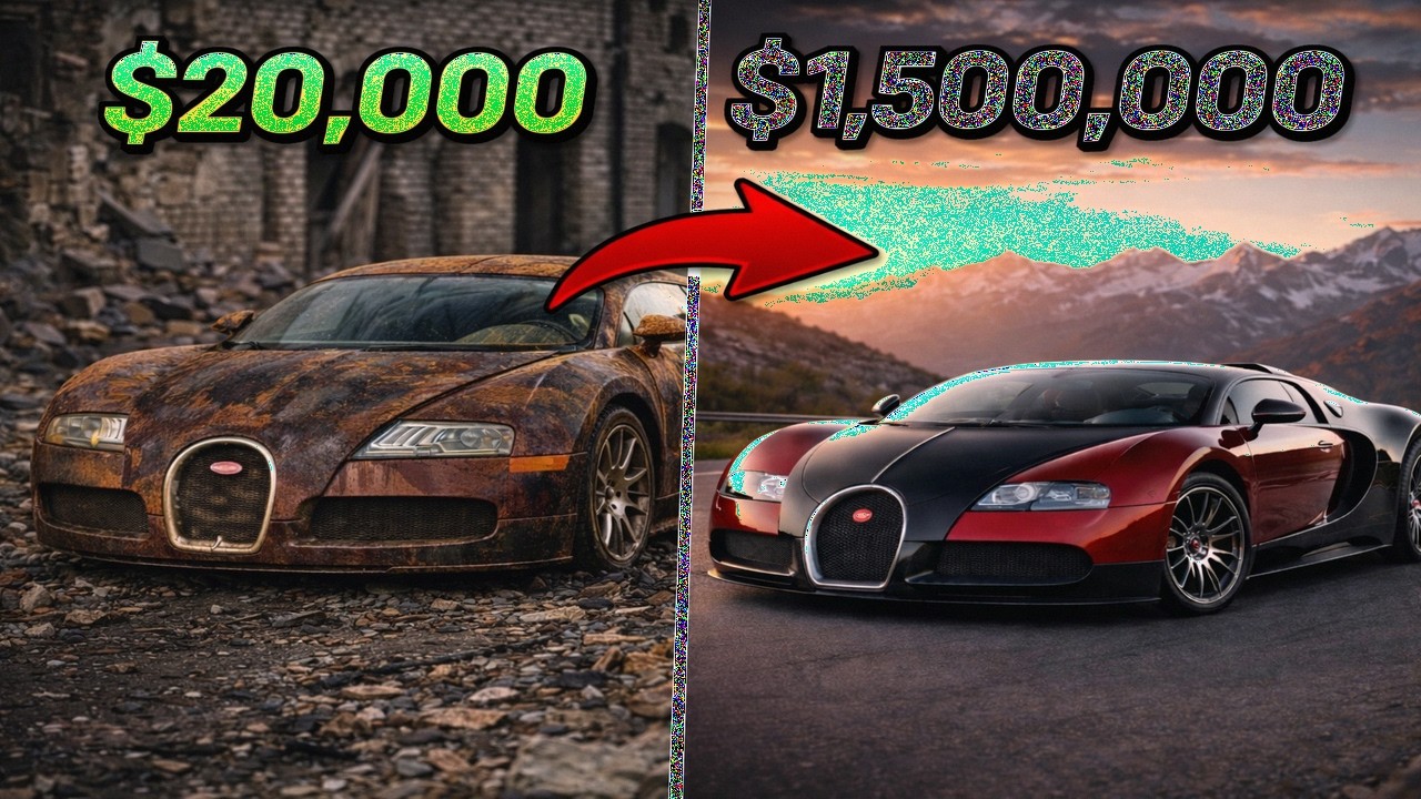 A Grandma Sold Me an Abandoned Bugatti Veyron for $40,000 &mdash; Now $1.5M