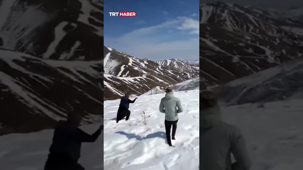 Mehmetçik helikopterlerle köylere yardım ulaştırıyor