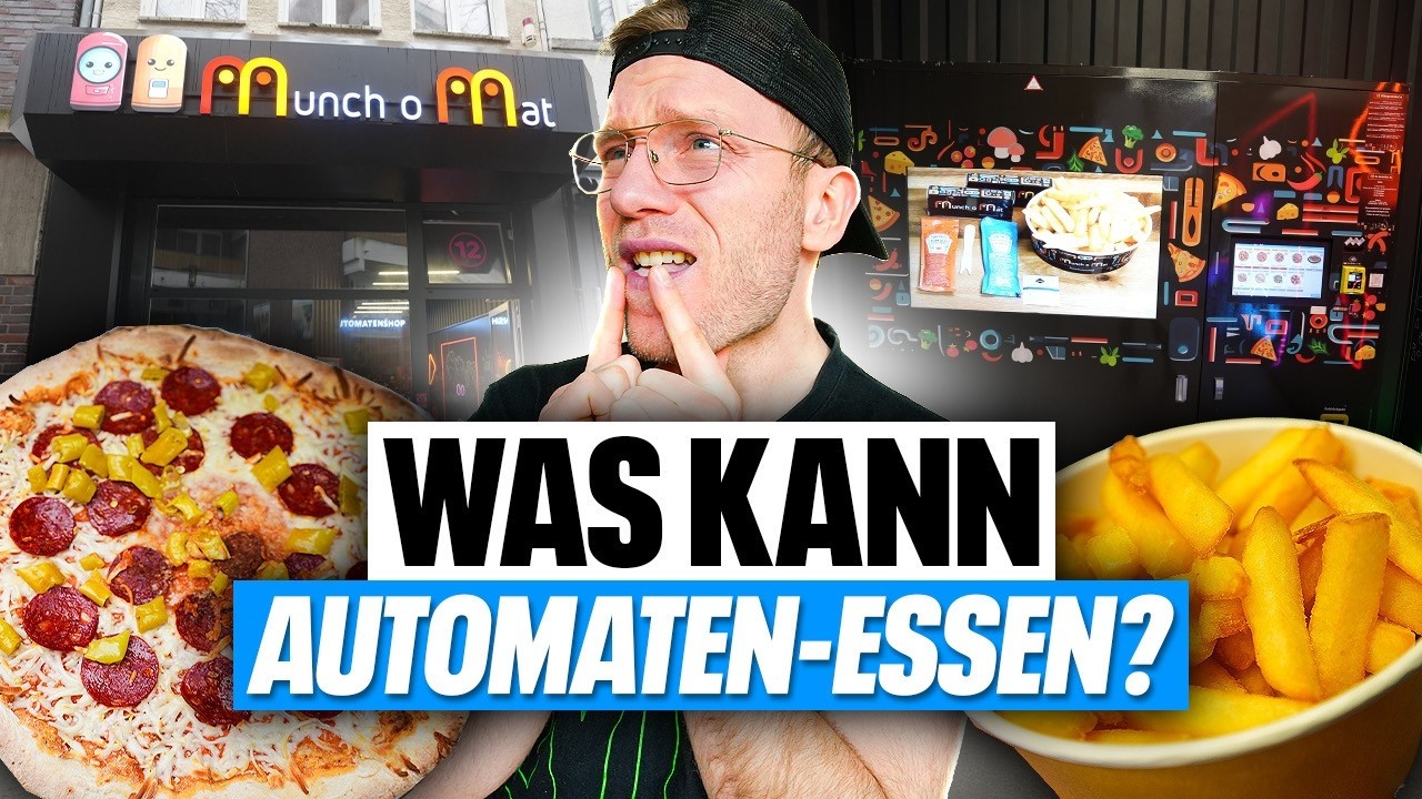 PIZZA SANDWICH UND POMMES AUTOMAT IM TEST🍕🥪🍟