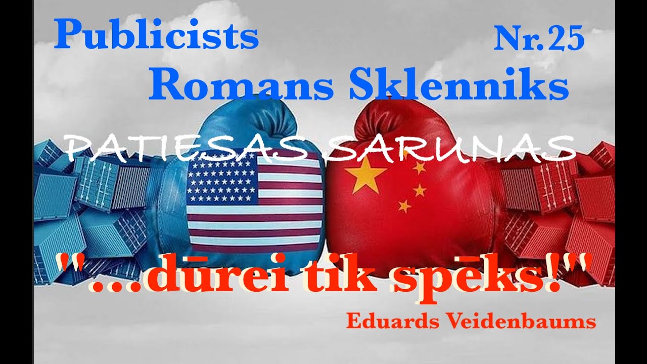 &lsquo;&rsquo;&hellip;tik dūrei spēks!&rsquo;' E.Veidenbaums 💥 Saruna ar publicistu Romanu Sklenniku Nr.25 14.01.2026.
