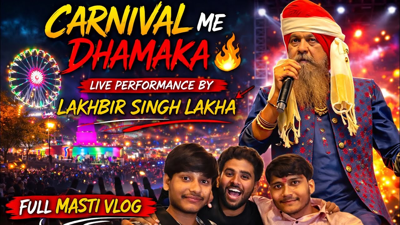 “Kal Raat Carnival Me Kya Hua 😱 | Lakhbir Singh Lakha Live Performance | Chal Chitar”