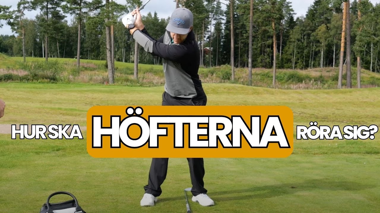 Hur rör jag HÖFTERNA då? 🤔 Golfträning med Max