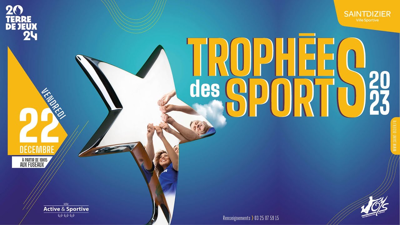 Trophées des sports 2023 - Ville de Saint-Dizier