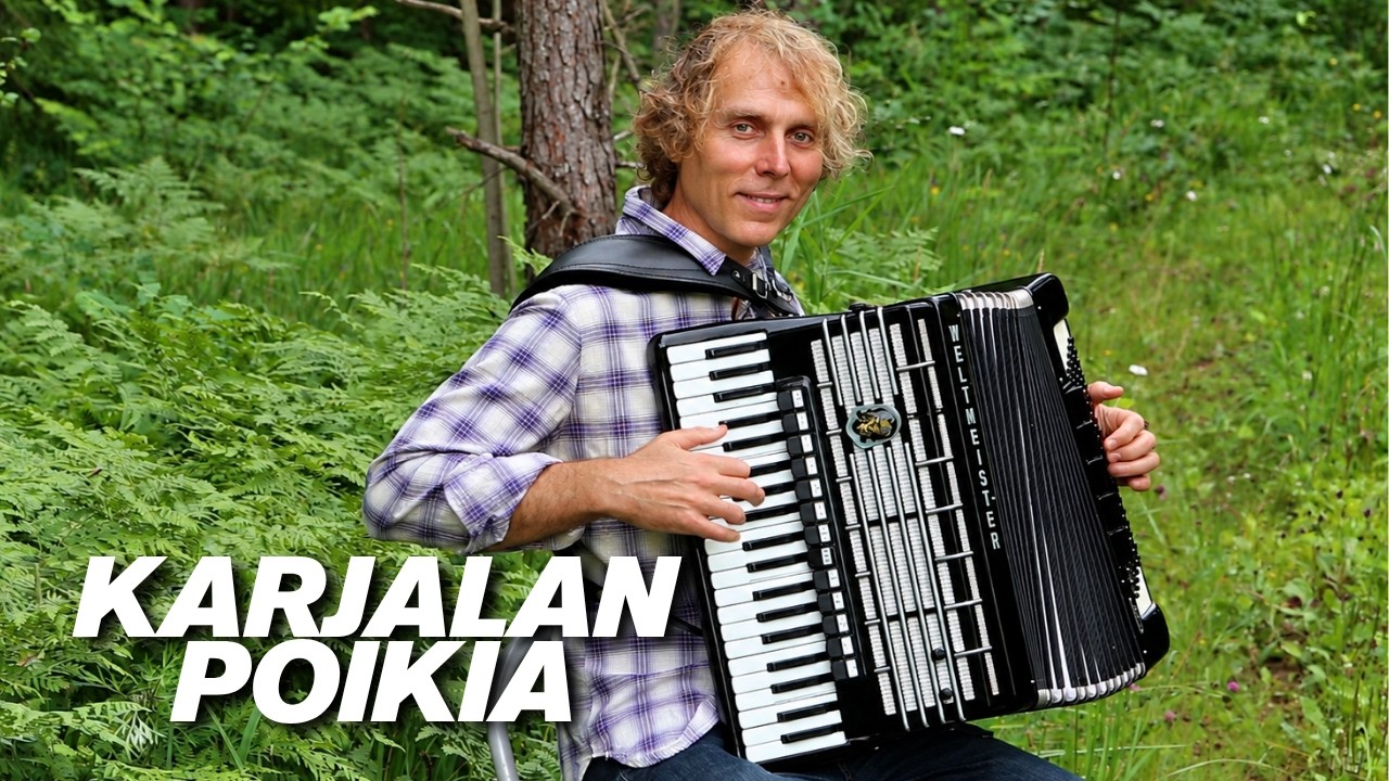 KARJALAN POIKIA | KARELIAN BOYS (Finnish Folk Song – Accordion in Nature) | Kalev Tilk