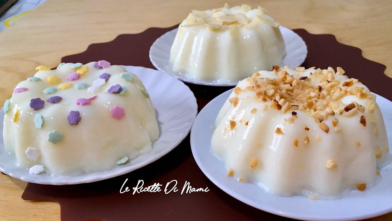IL BIANCOMANGIARE o SU PAPPAI BIANCU :un Dessert Sardo Senza Uova Facilissimo Da Fare📝RICETTE SARDE