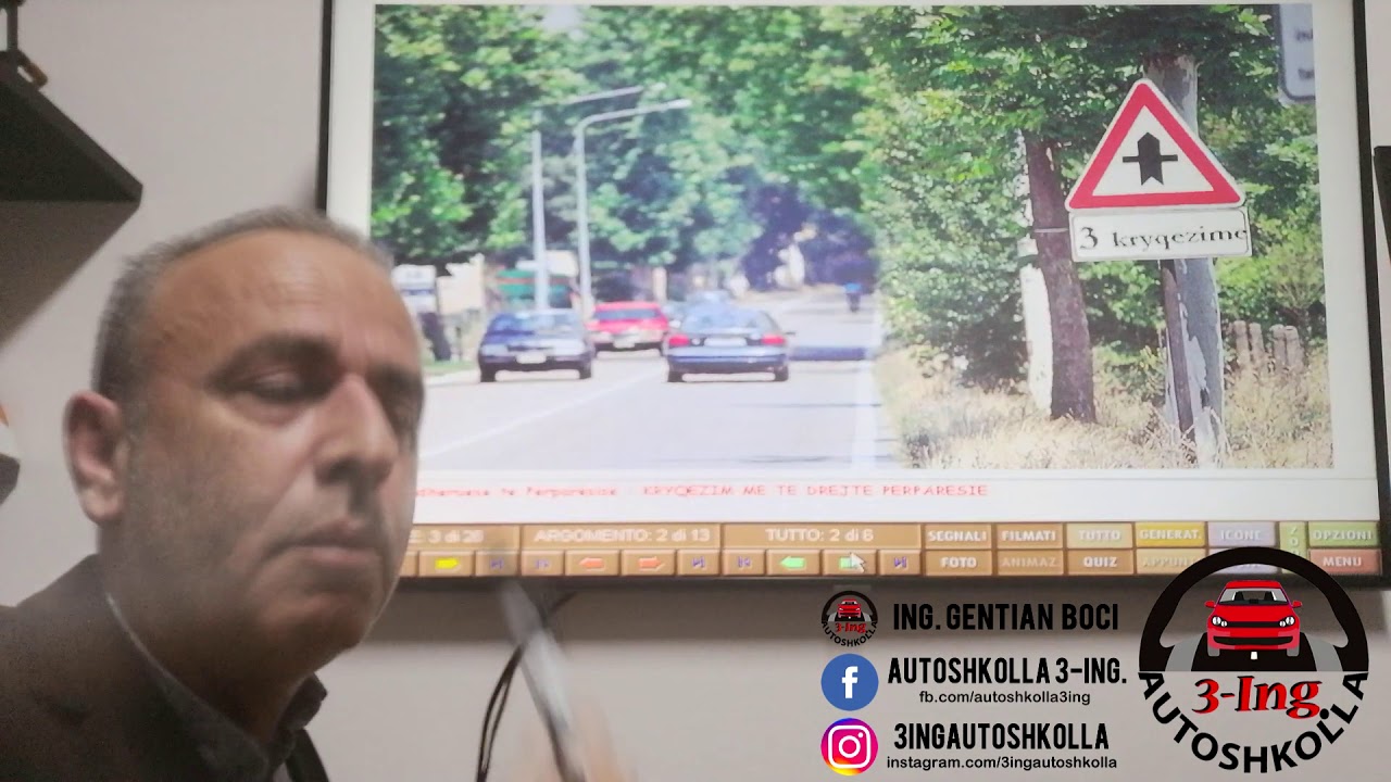 Sinjalet e Përparësisë - AutoShkolla 3ING - Ing. Gentian Boçi