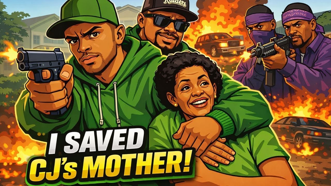 WHAT IF CJ's Mother NEVER DIED? (GTA san Andreas story mod)