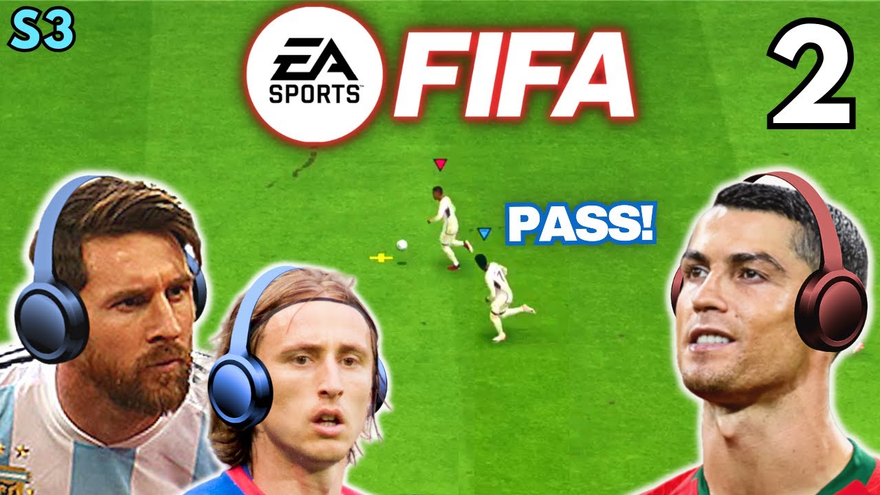 Messi & Ronaldo play FIFA - The MODRIC Special!