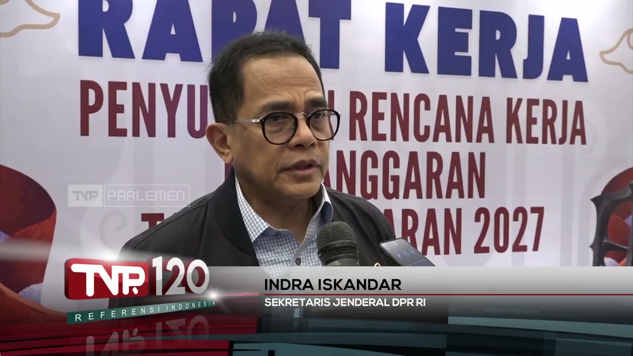Setjen DPR RI : Kejar Indeks RB 88, Setjen DPR RI Perkuat Evaluasi Berkala - TVR 120