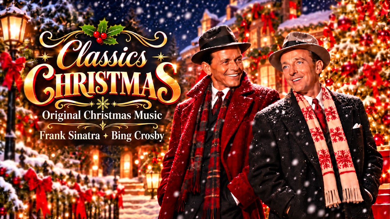 THE CHRISTMAS LEGENDS 🎄Sinatra, Crosby, Nat King Cole & More