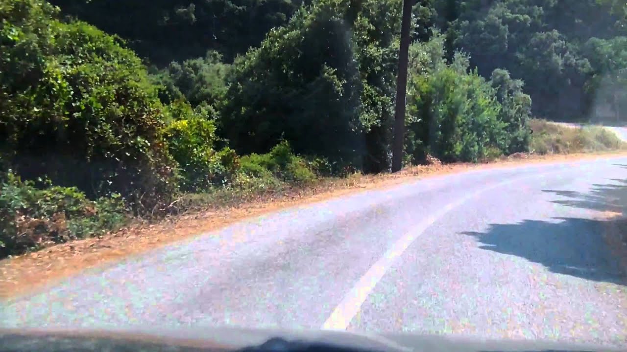 Skopelos - driving from Glossa to agio ioannis