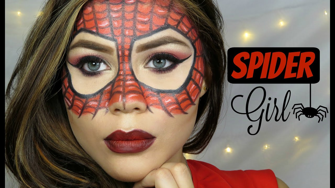 SPIDER WOMAN - MAKE UP TUTORIAL - HALLOWEEN  - Cristina Vives♡