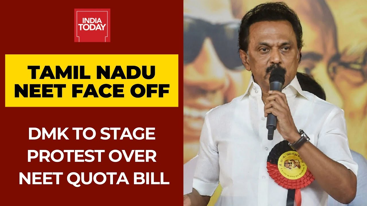 Politics Over NEET Quota Bill; DMK To Stage Massive Protest Outside Raj Bhavan