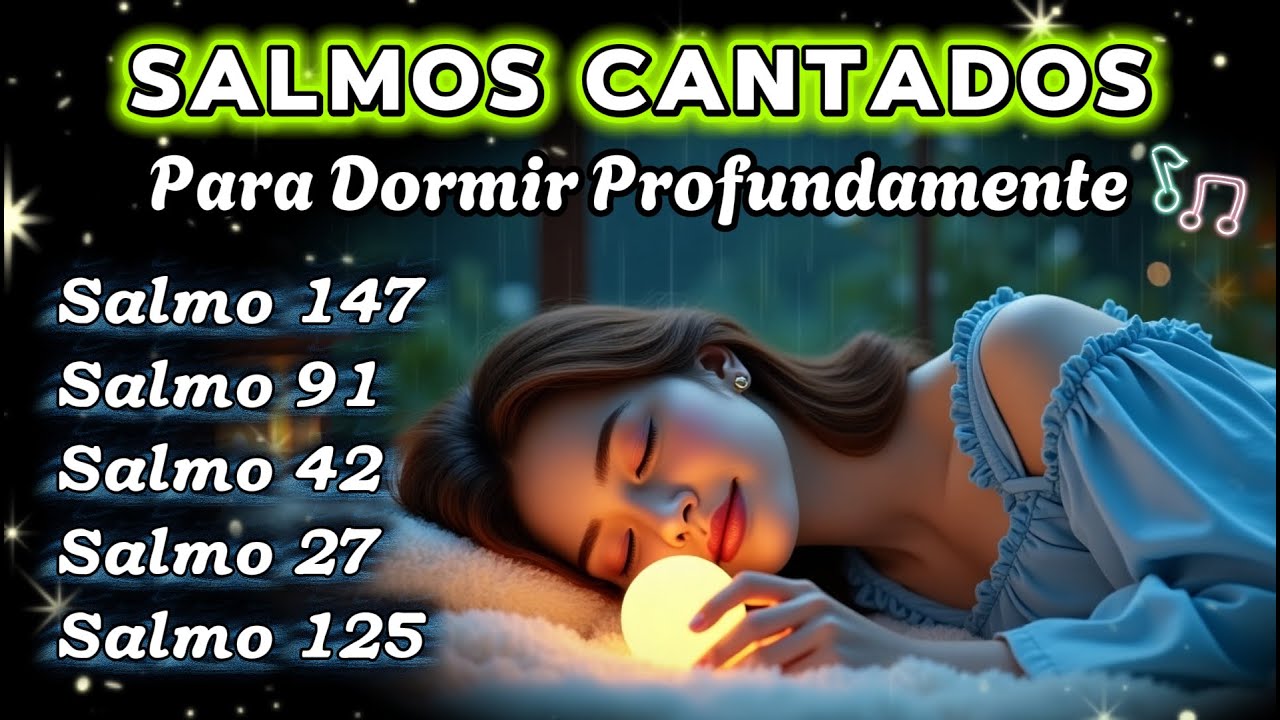 Descansa Bajo la Protección de Dios | Salmos Cantados para Dormir Profundamente