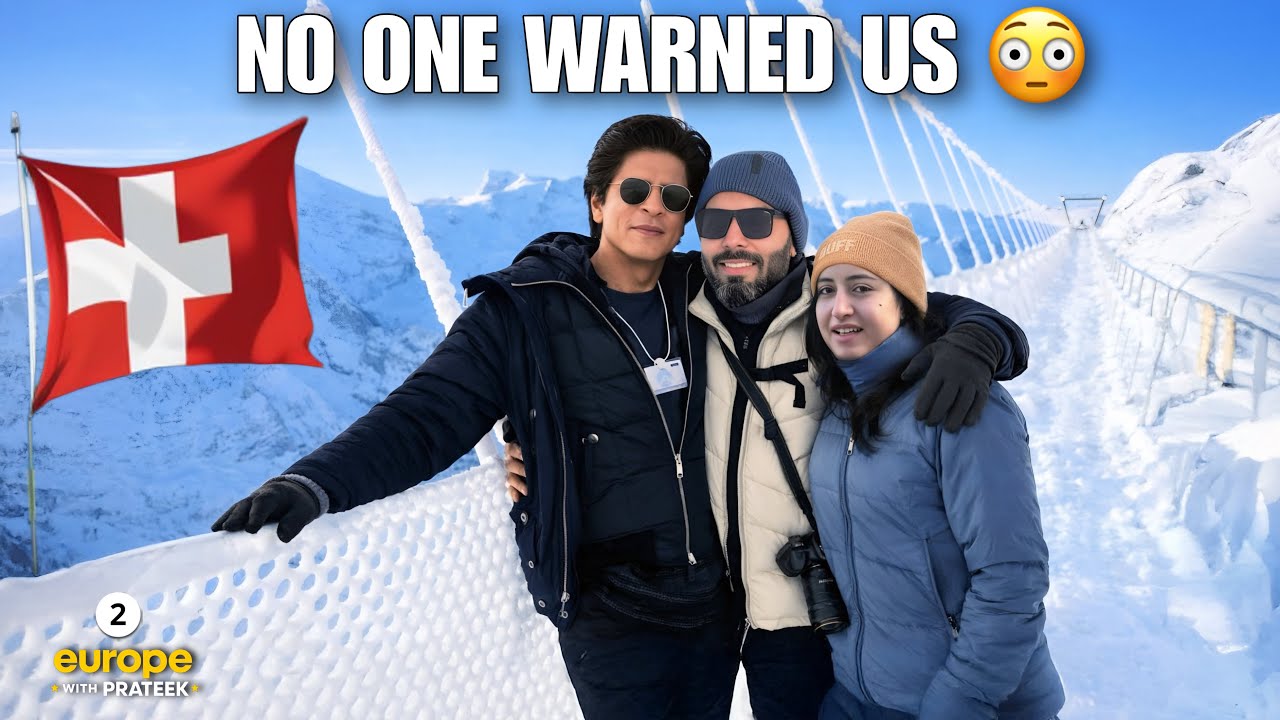Meeting Shah Rukh Khan at Mt. Titlis in Switzerland (Bollywood Special)