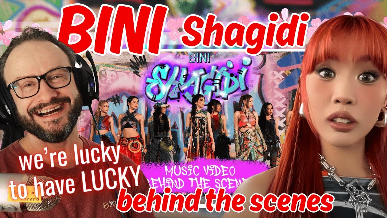 awesome setl!! BINI - SHAGIDI Official Music Video Behind The Scenes reaction