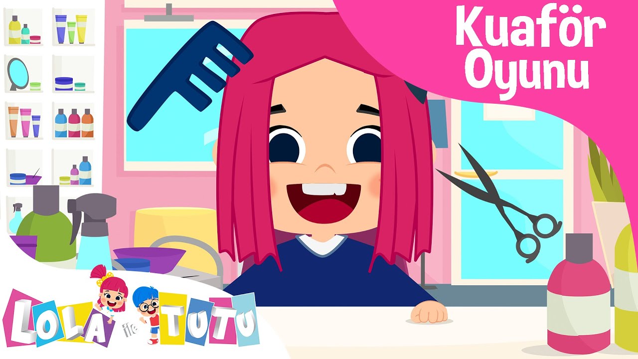 Lola'nın S&uuml;rpriz Sa&ccedil; D&ouml;n&uuml;ş&uuml;m&uuml; | Kuaf&ouml;r Oyunu | Eğlenceli &Ccedil;ocuk Videoları | Lola ile Tutu