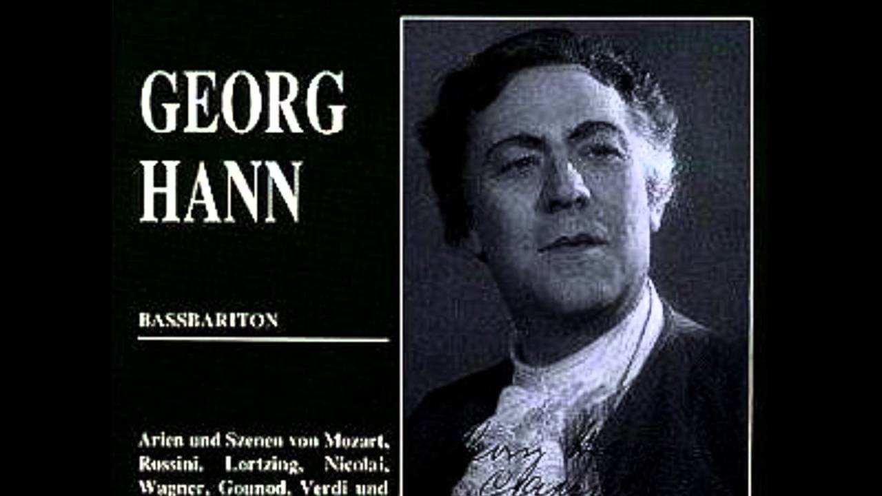 Georg Hann - Tosca: Te Deum (in German) - Ludwig, cond. (Berlin 1944)
