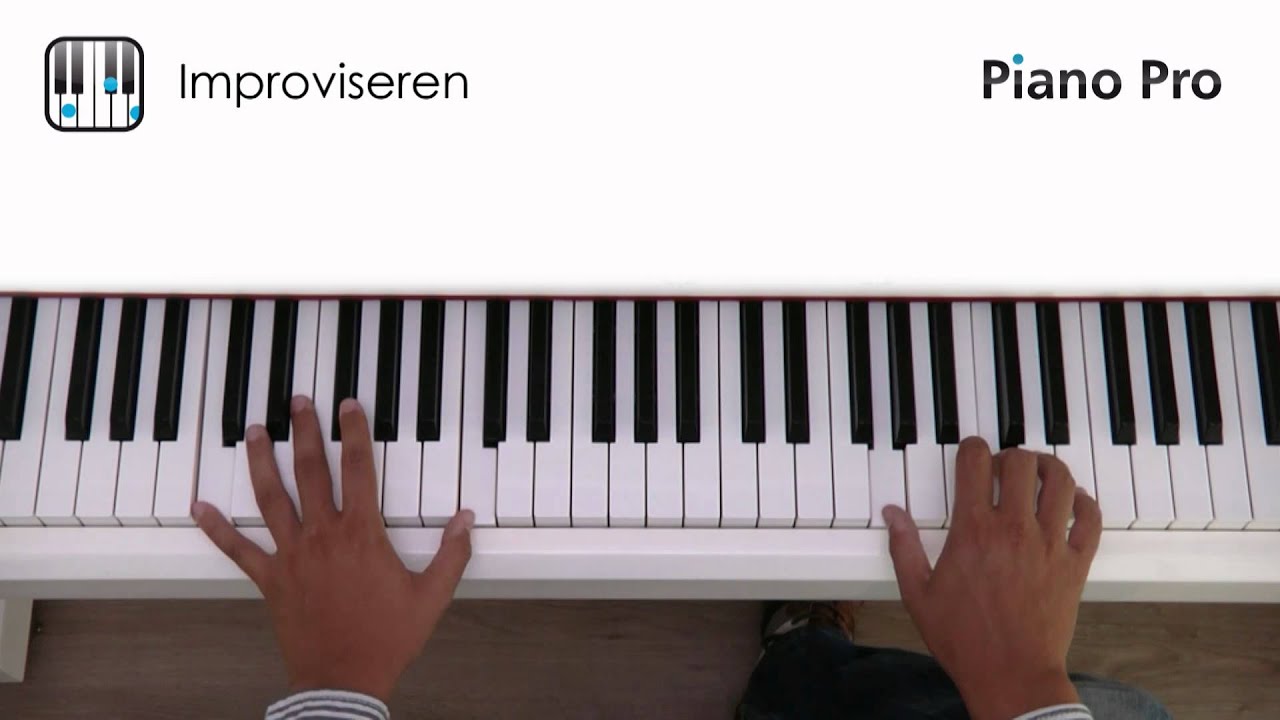 Improviseren op de piano