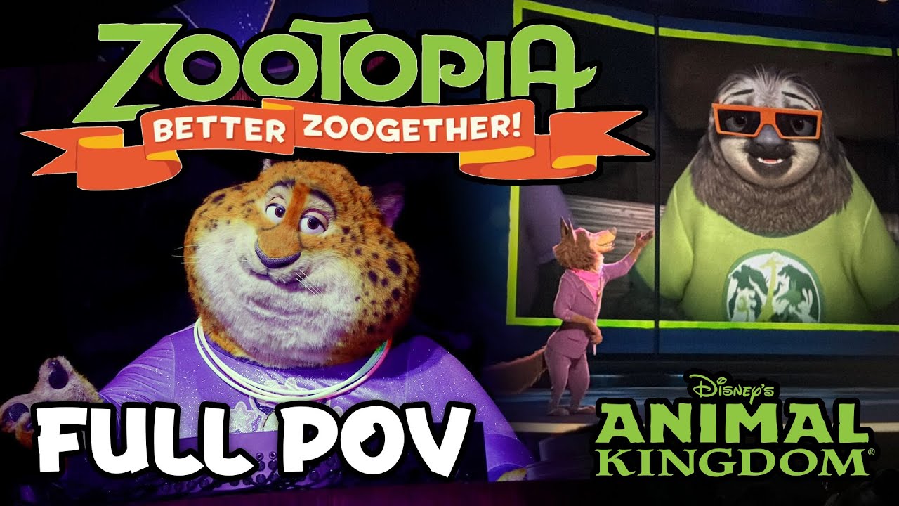 Zootopia: Better Zoogether FULL SHOW - Disney’s Animal Kingdom 