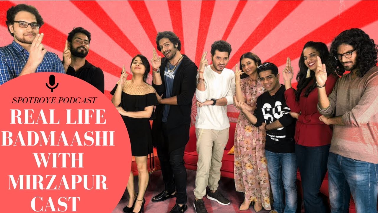 SpotboyE Podcast With Mirzapur Cast | Ali Fazal, Shweta Tripathi, Divyendu Sharma & Rasika Dugal