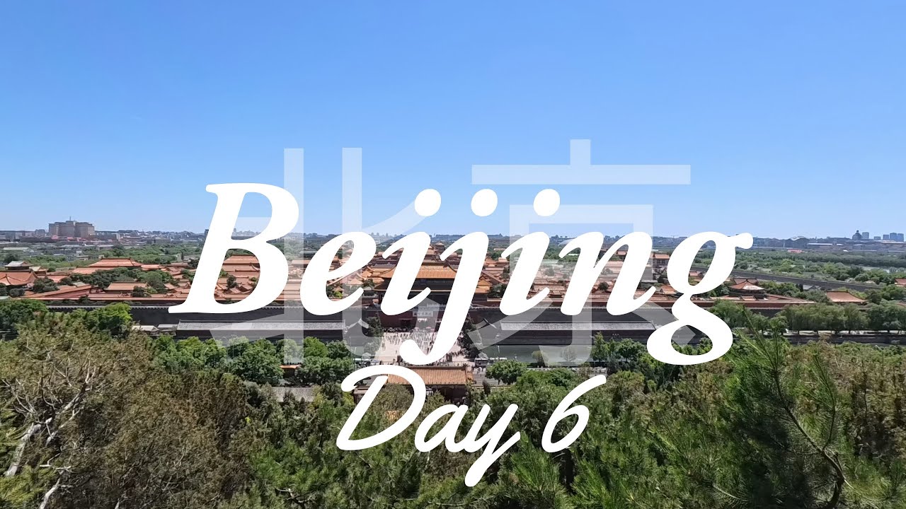 China Vlog - Day 6 | Exploring #beijing #2024  | Forbidden City | South Luogu Lane | Travel Vlog