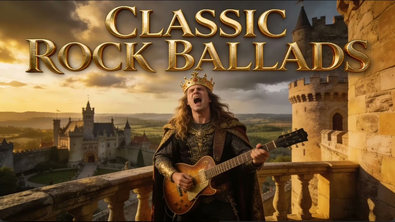 Nostalgic Love Rock Ballads – Timeless Classic Rock Love Songs | Emotional Guitar Playlist
