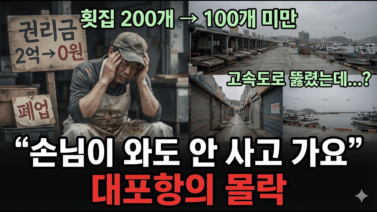 강릉은 흥하고 속초는 망했다ㅣ같은 고속도로인데 희비가 갈린 진짜 이유 | 속초 대포항의 몰락