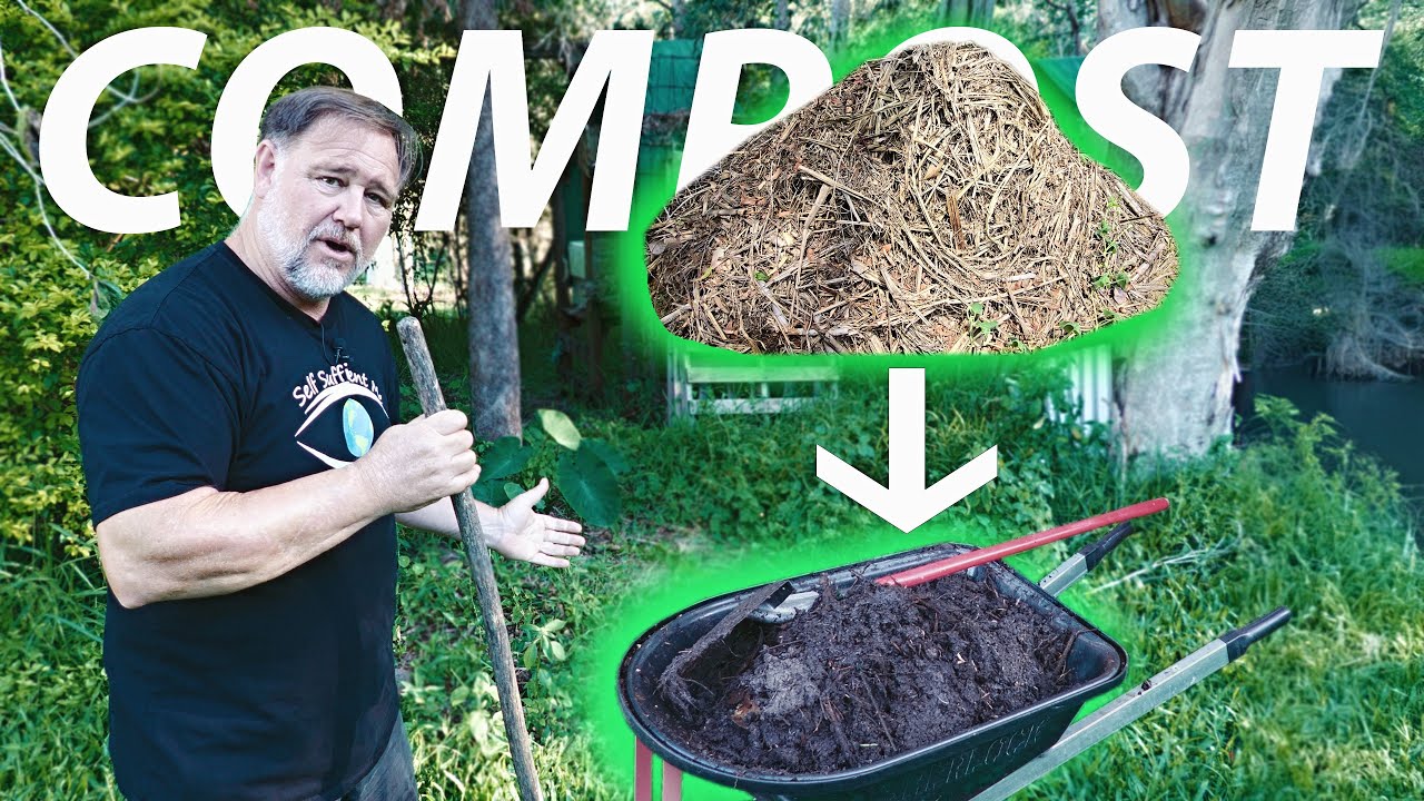 Easiest Way to Make Compost — No Turning Needed!