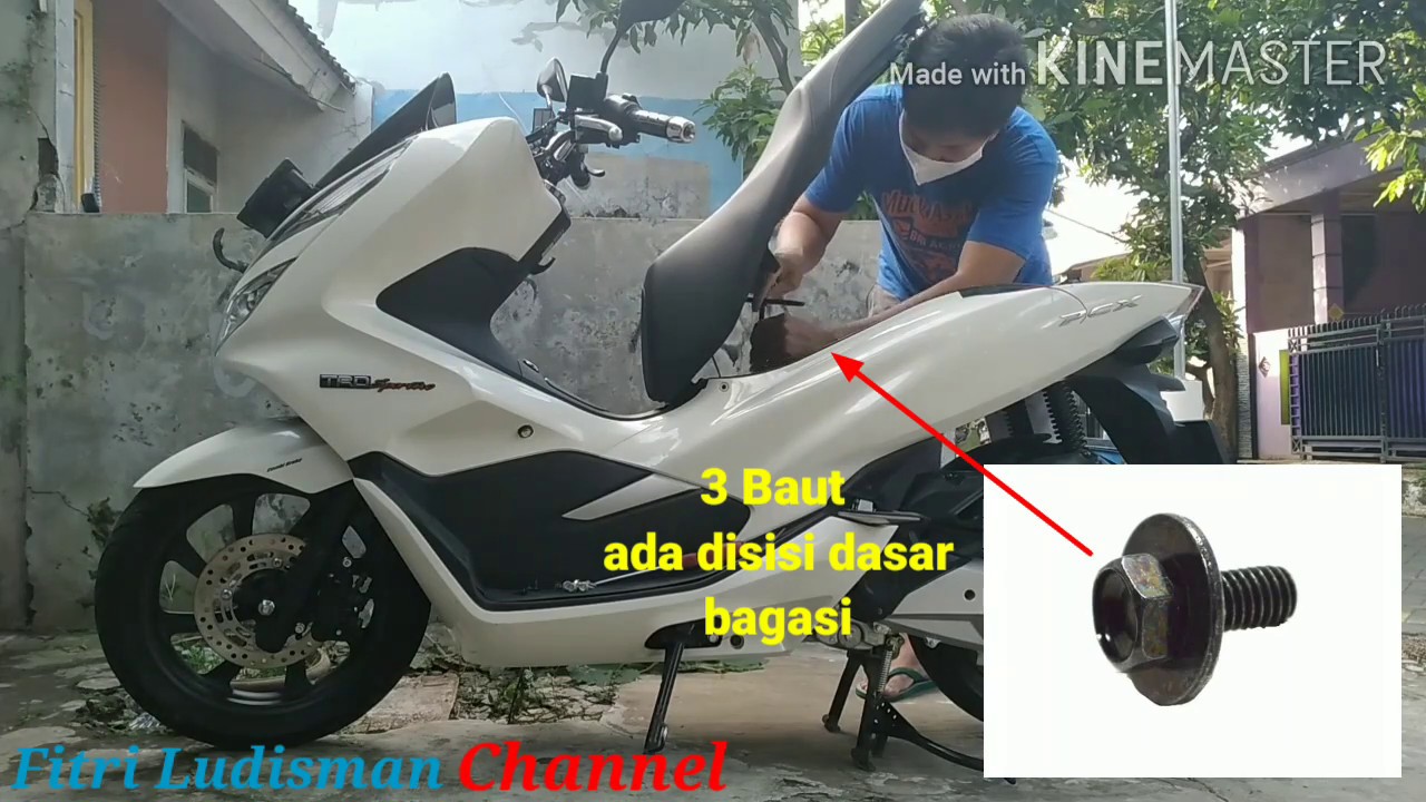 Bongkar Full Body Honda PCX 150 , Begini cara yg benar (How to Disassemble Honda PCX body)