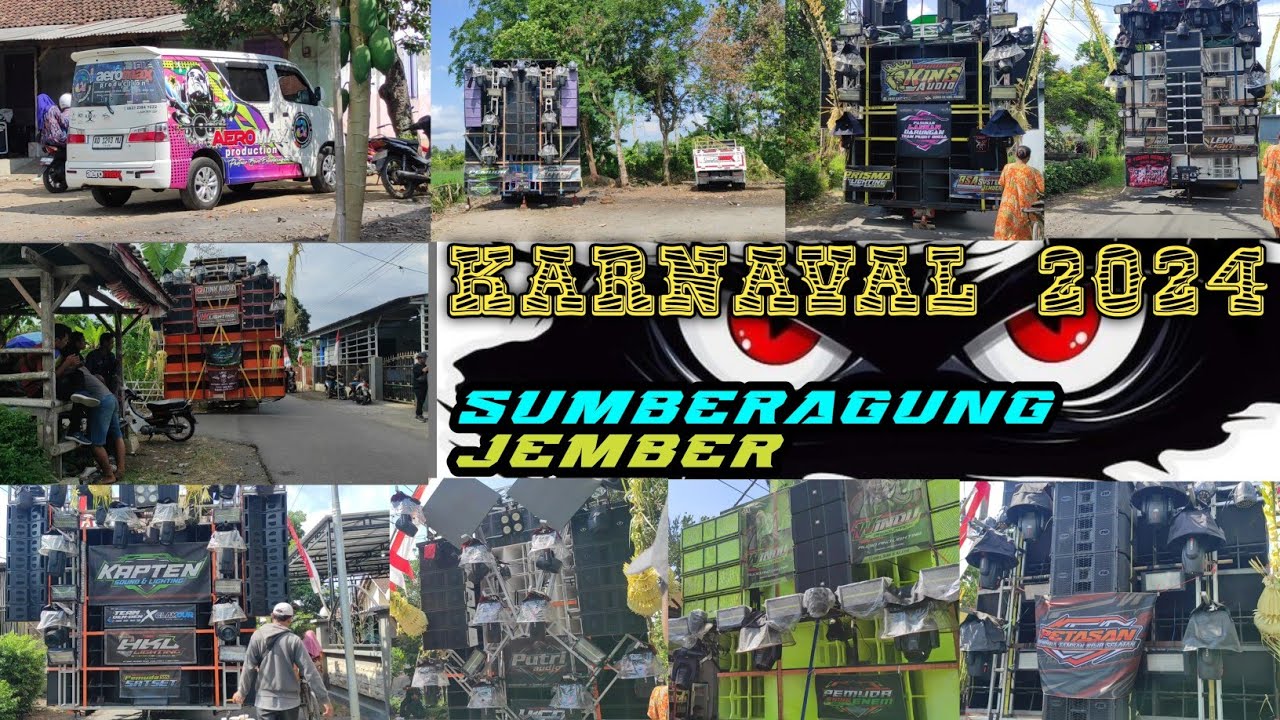 Daftar Sound Onteran Karnaval Sumberagung Dipadati Sound Horeg