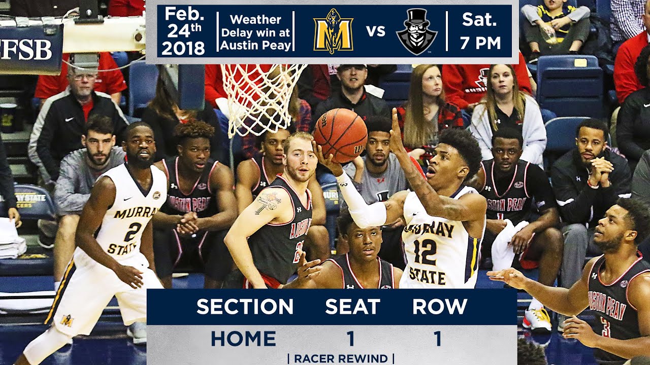 Racer Rewind | Murray State Men's Basketball vs APSU | 2-24-18