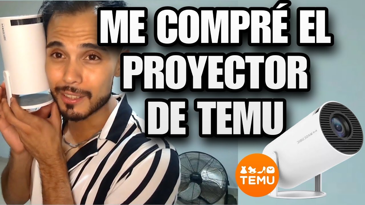 Así Se Ve El Proyector De Temu TE DIGO MI OPINIÓN VERDADERA