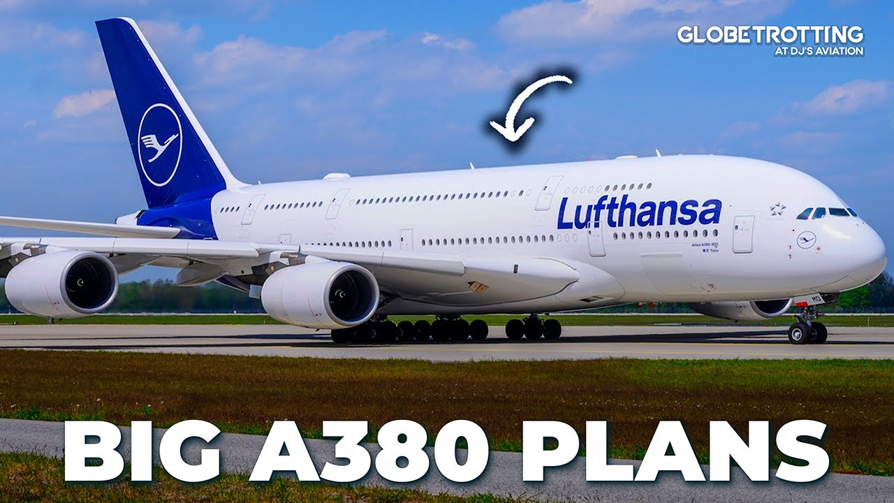 Масштабные планы Lufthansa по Airbus A380