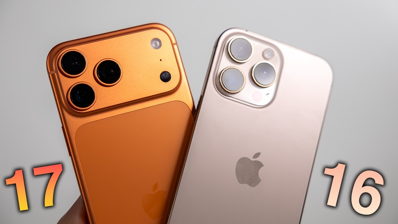 СРАВНЕНИЕ КАМЕР iPhone 17 Pro Max и iPhone 16 Pro Max!
