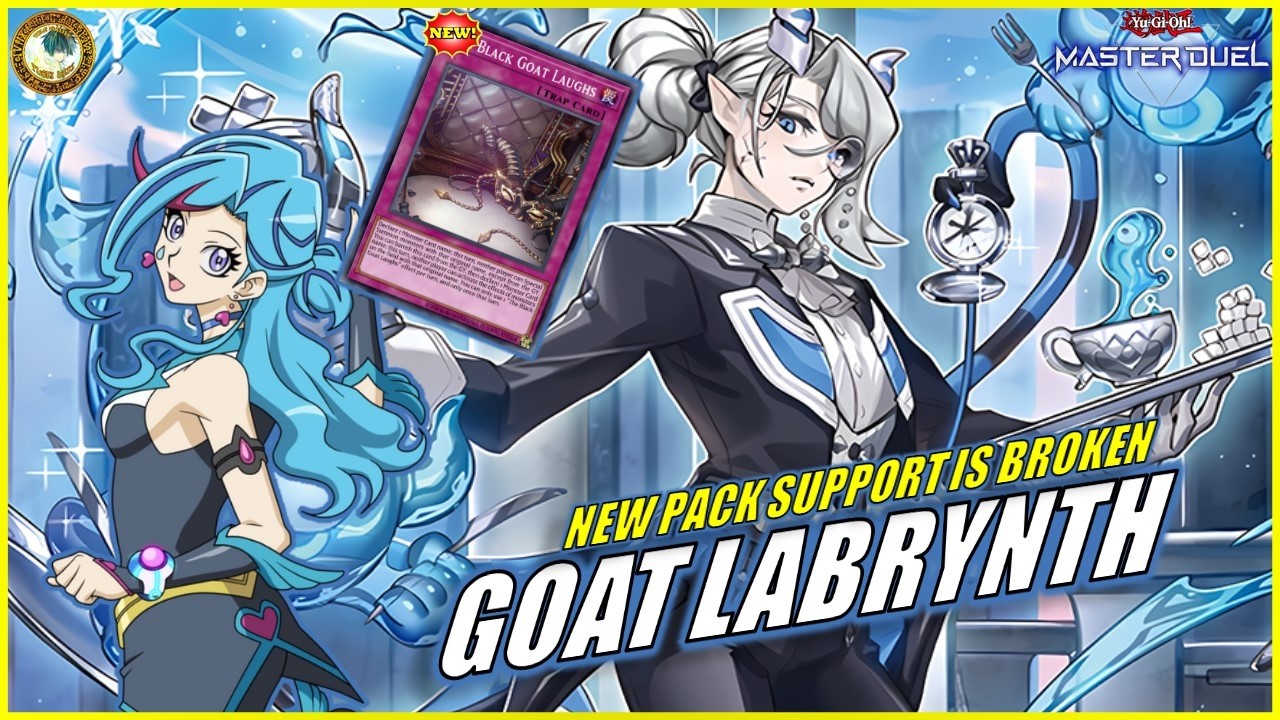 LABRYNTH THE BLACK GOAT LAUGHS 😈 New Pack Labyrinth Support is BROKEN [Yu-Gi-Oh! MASTER DUEL]