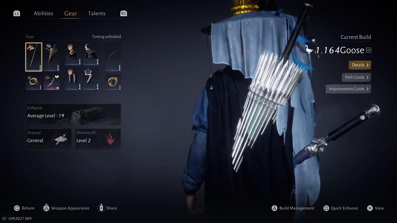 PS5 playing Where Winds Meet