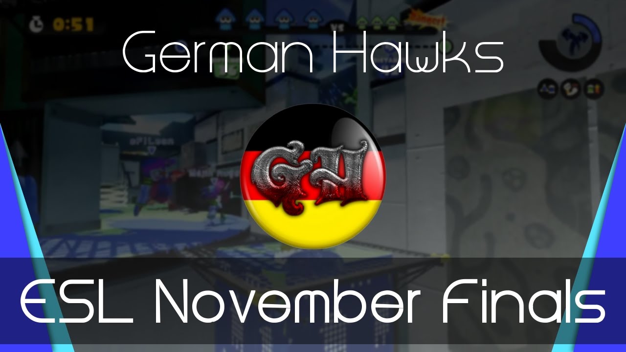 Splatoon - Crème Fresh vs. German Hawks [ESL November Finals - Semi Finals]