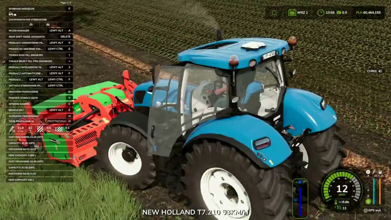 Farming Symulator 25 Gospodarstwo w   Lipinkach  Odc 248 Kopanie cebuli i niestety znowu problemy