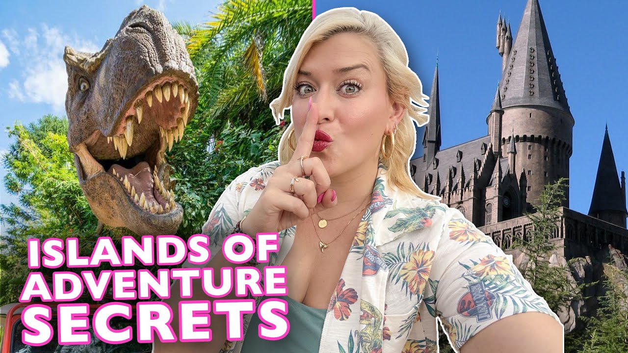 The BEST KEPT SECRETS Of Universal Islands Of Adventure | Jurassic Park, Marvel, Harry Potter, More
