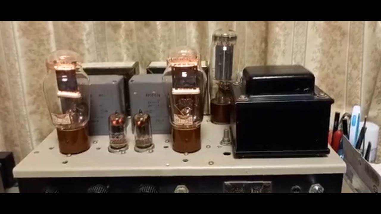 Amplifier by Mizushma Sound and old amplifier  by VT62