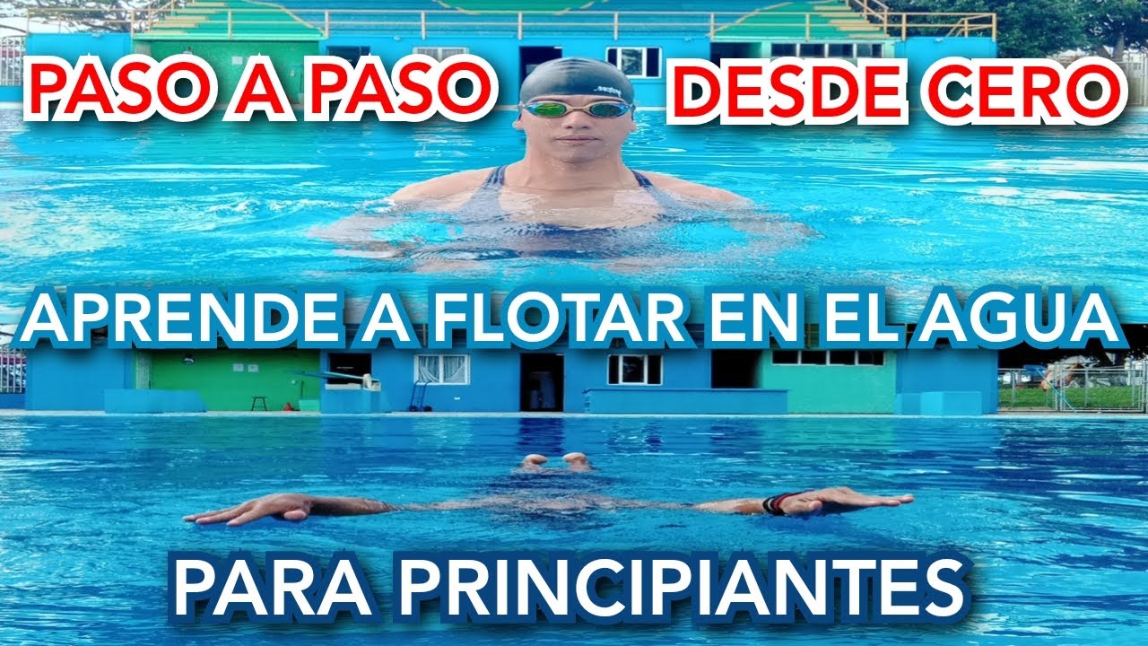 🏊🏻‍♀️💦Aprende a FLOTAR en el Agua | Desde Cero | Guía Paso a Paso Principiantes | Leonanky Blanca