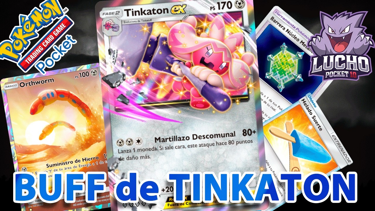 ¡AHORA METE TERROR! EL BUFF de TINKATON EX GRACIAS A LAS NUEVAS CARTAS en POKEMON TCG POCKET