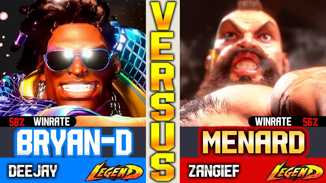 SF6 Zangief (MenaRD Vs Bryan-D) Deejay ▰ High Level