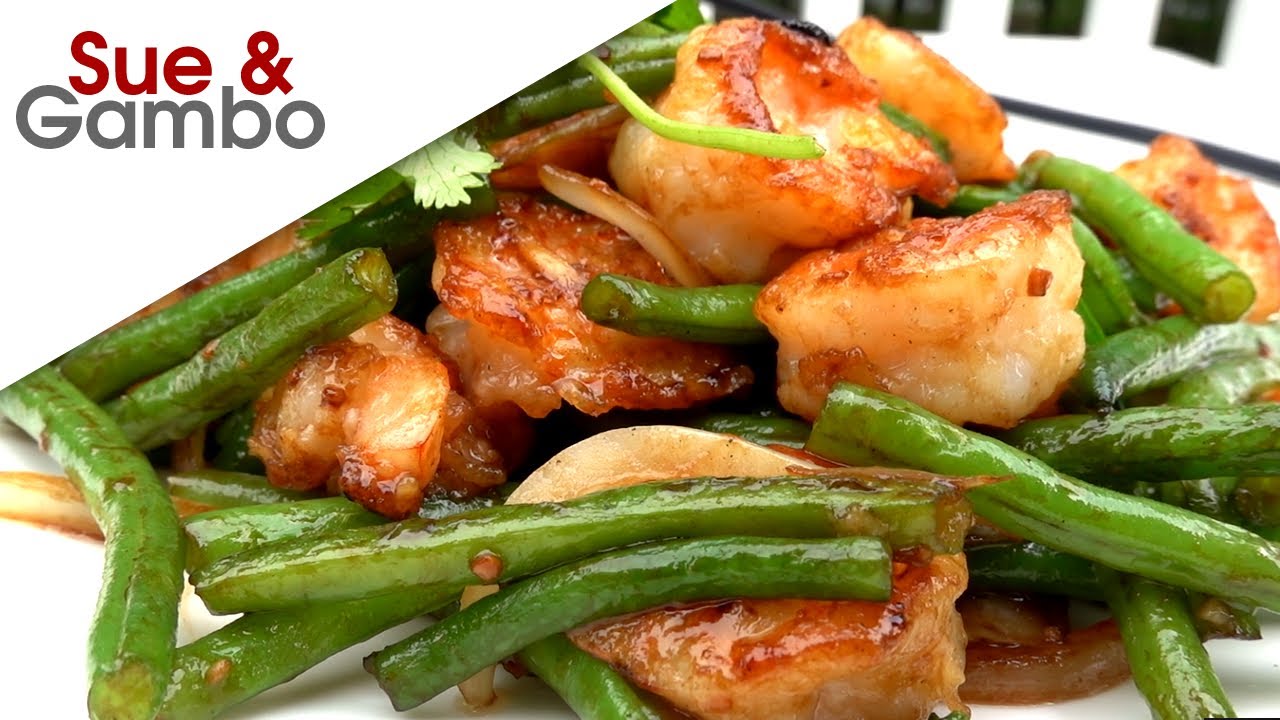 Shrimp and Green Beans Stir Fry Recipe