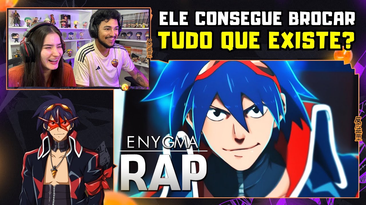 Apenas uma live | Rap do Simon - Um milhão de sonhos | Enygma (Tengen Toppa Gurren Lagann)